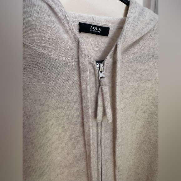 Cashmere hoodie size Large oatmeal/beige/warm grey - Picture 1 of 7